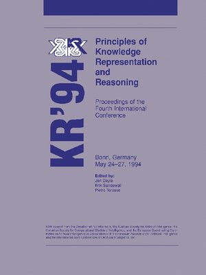 cover image of Principles of Knowledge Representation and Reasoning